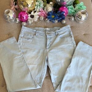 Loft Girlfriend Fit Light Wash Jeans